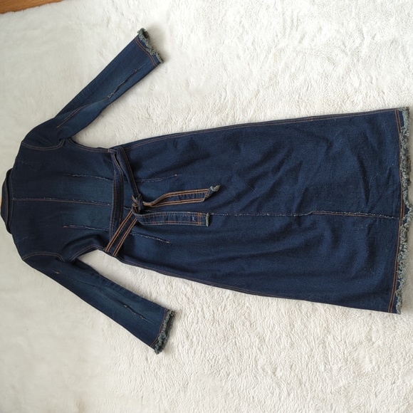 Long Denim Jacket/Dress - Picture 2 of 2